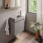 Catalano Verso umywalka 40x23 cm szary mat 14023VECS