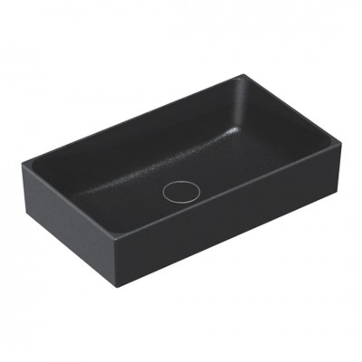 Catalano Verso umywalka nablatowa 60 cm czarny mat 16035ZENS