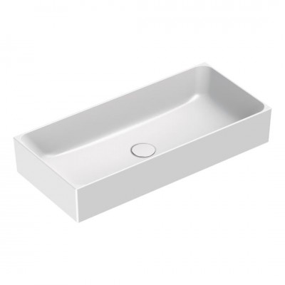 Catalano Verso umywalka nablatowa 75x35 cm biały mat 17535ZEBM