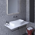 Catalano Edition umywalka 65x37 cm nablatowa biały połysk 16537AED00