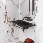 Catalano Edition umywalka 100x50 cm ścienna czarny mat 1100EDNS