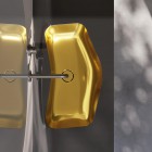 Catalano Edition umywalka 100x50 cm ścienna złoty/czarny 1100EDNO