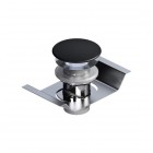 Catalano korek do umywalki bez przelewu czarny mat 5PIPCNS