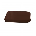 Kerasan Waldorf deska WC wolnoopadająca orzech włoski zawiasy złote 418740