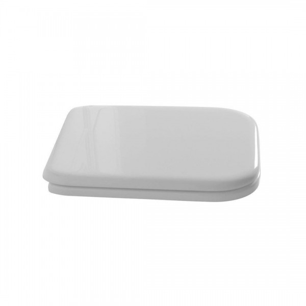 Kerasan Waldorf deska WC wolnoopadająca biała zawiasy złote 418701