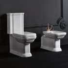 Kerasan Waldorf miska WC do kompaktu biała 411701