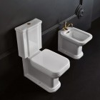 Kerasan Waldorf miska WC do kompaktu biała 411701