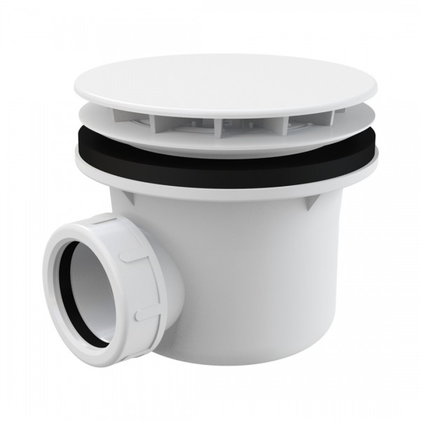 Besco syfon brodzikowy 90 mm biały OB-90-W