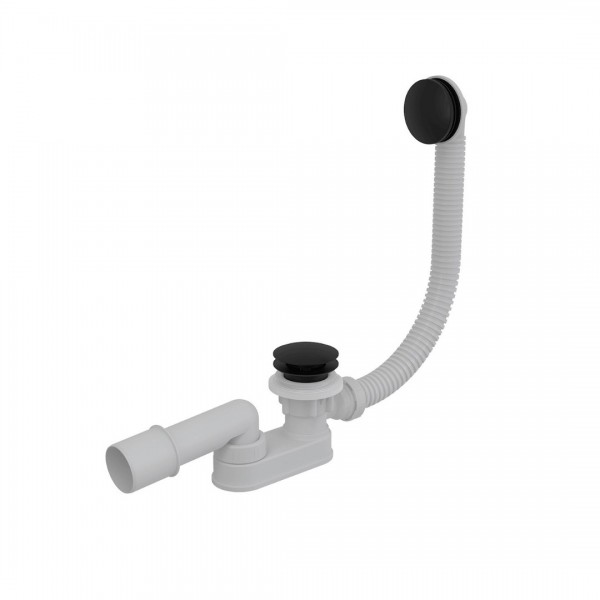 Besco syfon wannowy klik klak czarny SAB-KKP