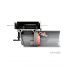 Besco Virgo uniwersalny syfon suchy do odpływów liniowych SVS-OV