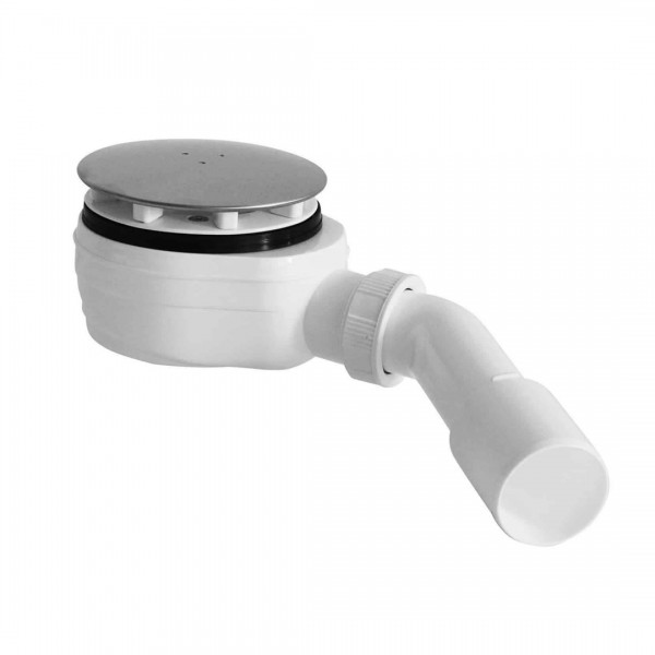 Schedpol syfon brodzikowy 90 mm niski chrom SDB902PB