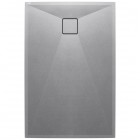 Deante Correo brodzik prostokątny 120x90 cm szary metalik KQR S43B