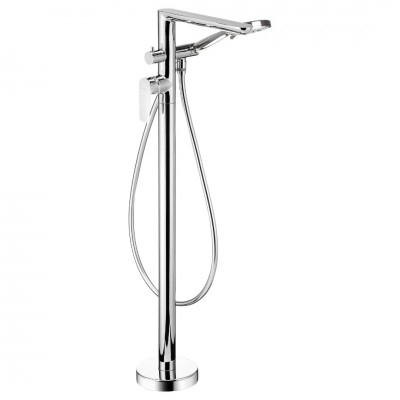 Deante Alpinia bateria wannowa wolnostojąca chrom BGJ_017M