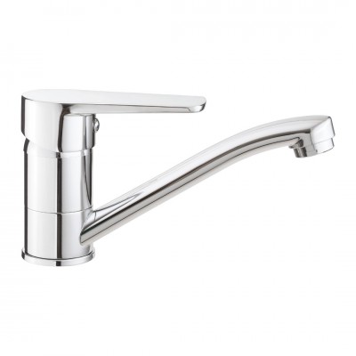 Deante Tubo bateria umywalkowa stojąca chrom BUT_026M