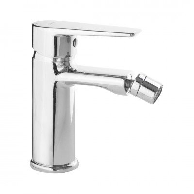 Deante Tubo bateria bidetowa stojąca chrom BUT_030M