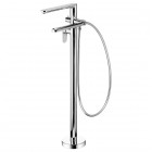 Deante Alpinia Bateria wannowa wolnostojąca z kompletem natryskowym BGA 017M