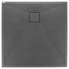 Deante Correo brodzik kwadratowy 90 cm antracyt KQR T41B