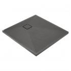 Deante Correo brodzik kwadratowy 90 cm antracyt KQR T41B