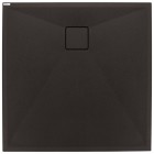 Deante Correo brodzik kwadratowy 90 cm czarny KQR N41B