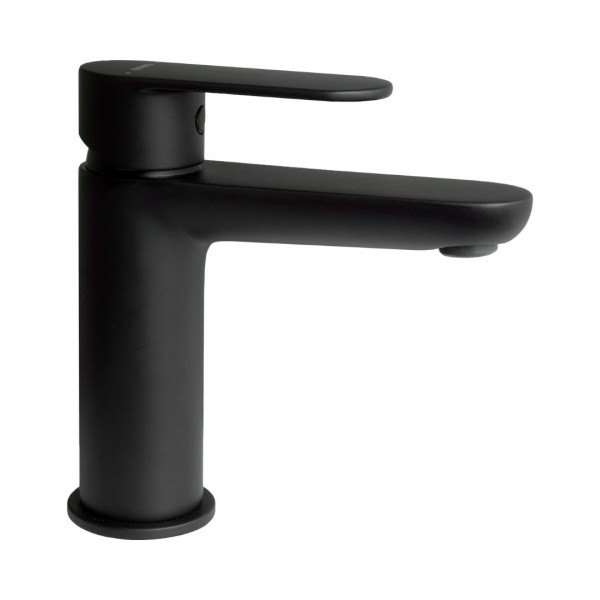 Deante Alpinia bateria umywalkowa stojąca czarny mat BGA_N20M