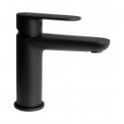 Deante Alpinia bateria umywalkowa stojąca czarny mat BGA_N20M