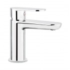 Deante Alpinia bateria umywalkowa stojąca z ograniczeniem temperatury chrom BGAH020M