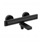 Deante bateria prysznicowa termostatyczna ścienna czarny mat BCH_N1BT