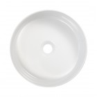 Deante Silia umywalka nablatowa okrągła 36 cm biała CDL_6U4S