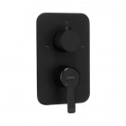 Deante Arnika bateria wannowo-prysznicowa podtynkowa czarny mat BXY NQAM