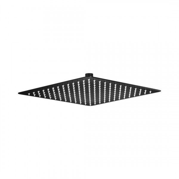 Deante Cascada deszczownica 25x25 cm kwadratowa czarny mat NAC_202K