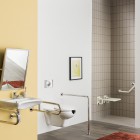 Deante Vital muszla WC wisząca z deską dla osób niepełnosprawnych biała CDVD6WPW