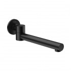 Deante Cascada wylewka wannowa 23 cm czarny mat NAC_N87K