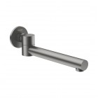 Deante Cascada wylewka wannowa ścienna 23 cm titanium NAC_D87K