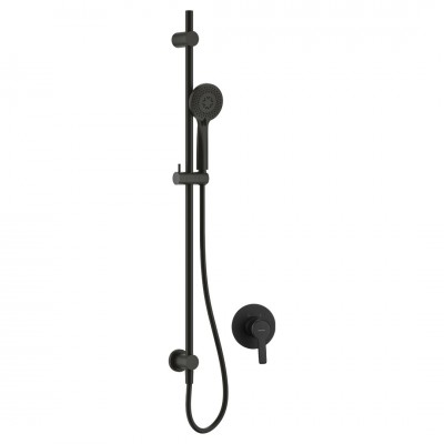 Deante Arnika zestaw prysznicowy podtynkowy czarny mat NAC_N9TP