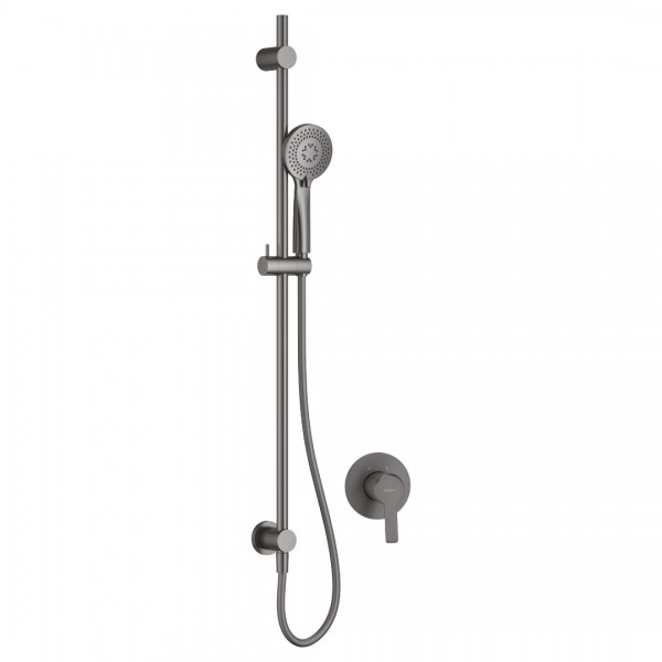 Deante Arnika zestaw prysznicowy podtynkowy titanium NAC_D9TP