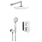 Deante Arnika zestaw prysznicowy podtynkowy z deszczownicą 25 cm chrom BXYZ0QAM