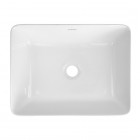 Deante Jasmin umywalka nablatowa prostokątna 40x30 cm biała CDJ_6U4S