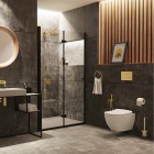 Deante Silia uchwyt na papier toaletowy złoty połysk ADI_Z211