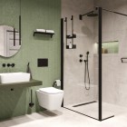 Deante Silia półka ścienna czarny mat ADI_N511