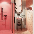 Deante Silia półka na ręczniki 61,6 cm czarny mat ADI_N531