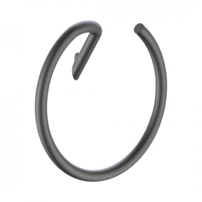 Deante Silia wieszak na ręcznik okrągły titanium ADI_D611