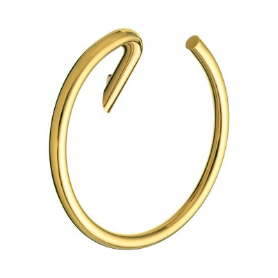 Deante Silia wieszak na ręcznik okrągły złoty połysk ADI_Z611