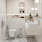 Deante Silia stojak na papier 3-funkcyjny chrom ADI_0732