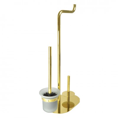 Deante Silia stojak na papier 3-funkcyjny złoty połysk ADI_Z732