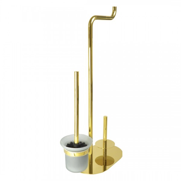 Deante Silia stojak na papier 3-funkcyjny złoty połysk ADI_Z732