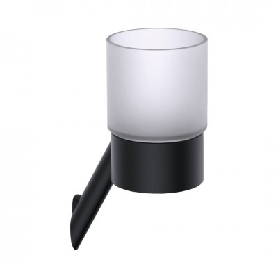 Deante Silia kubek wiszący czarny mat/szkło ADI_N911