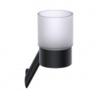 Deante Silia kubek wiszący czarny mat/szkło ADI_N911