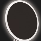 Deante Silia lusterko kosmetyczne z podświetleniem LED czarny mat ADI_N812