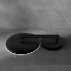 Deante Silia lusterko kosmetyczne z podświetleniem LED czarny mat ADI_N812