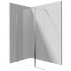 Deante Kerria Plus ścianka prysznicowa 40 cm ruchoma chrom/szkło przezroczyste KTSX072P